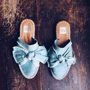 Jean Espadrilles Mules